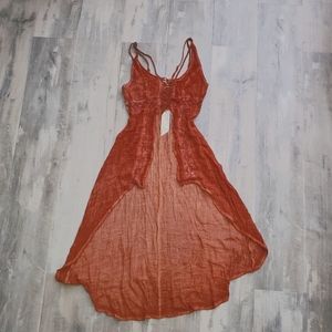 NWT gimmicks by BKE High low tank top